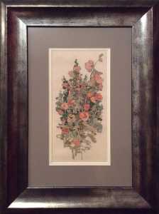 Stitched in the late 1980s, these were originally framed by the owner and reframed in 2017 to give them a freshed look. 