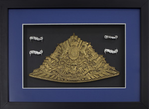 Lancers plate and battle honors