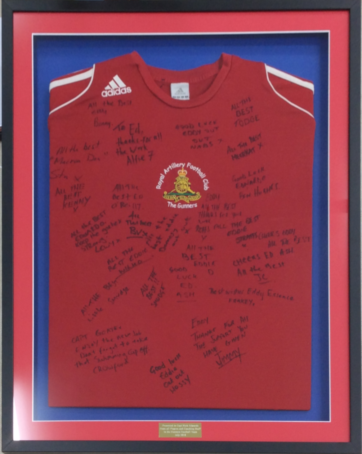Signed Football Shirt