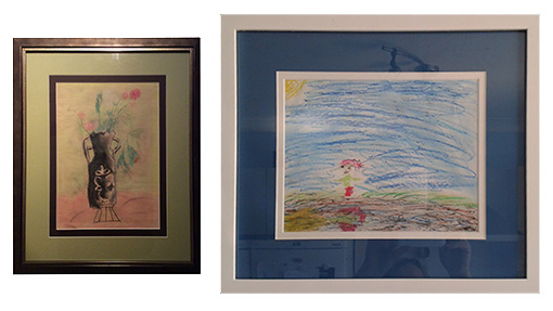 Kids Art Framing